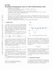 Research paper thumbnail of LETTER On putative incommensurate states of a finite Frenkel-Kontorova chain