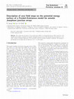 Research paper thumbnail of Description of zero field steps on the potential energy surface of a Frenkel-Kontorova model for annular Josephson junction arrays