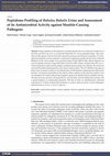 Research paper thumbnail of Peptidome Profiling of &lt;em&gt;Bubalus Bubalis&lt;/em&gt; Urine and Assessment of its Antimicrobial Activity against Mastitis-Causing Pathogens