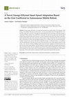 Research paper thumbnail of A Novel, Energy-Efficient Smart Speed Adaptation Based on the Gini Coefficient in Autonomous Mobile Robots