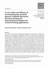 Research paper thumbnail of In vivo safety and efficacy of sericin/poly(vinyl alcohol)/glycerin scaffolds fabricated by freeze-drying and salt-leaching techniques for wound dressing applications