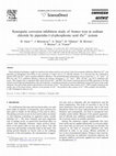 Research paper thumbnail of Synergistic corrosion inhibition study of Armco iron in sodium chloride by piperidin-1-yl-phosphonic acid–Zn2+ system