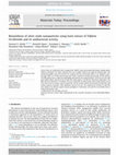 Research paper thumbnail of Biosynthesis of silver oxide nanoparticles using leave extract of Telfairia Occidentalis and its antibacterial activity