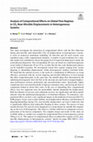 Research paper thumbnail of Analysis of Compositional Effects on Global Flow Regimes in CO2 Near-Miscible Displacements in Heterogeneous Systems