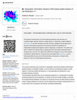 Research paper thumbnail of Geographic Information Systems (GIS)-based spatial analysis of cell distribution v1