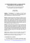 Research paper thumbnail of "La Constitución de Cádiz y la Nueva España: cumplimientos e incumplimientos"