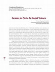 Research paper thumbnail of Cerezas en París, de Magali Velasco. Reseña.