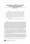 Research paper thumbnail of Meti̇nlerarasi İli̇şki̇ler Bağlaminda Lati̇fe Teki̇n’İn Romanlari