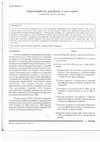 Research paper thumbnail of Supersensitivity Psychosis: A case report