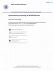 Research paper thumbnail of Square-wave processing of MEGATEM data