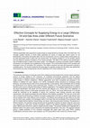 Research paper thumbnail of Effective Concepts for Supplying Energy to a Large Offshore Oil and Gas Area under Different Future Scenarios