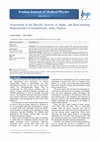 Research paper thumbnail of Assessment of the Specific Activity of Alpha- and Beta-emitting Radionuclides in Groundwater, Anka, Nigeria