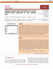 Research paper thumbnail of Thermoluminescence properties of lithium borate glass subjected to 60CO gamma ray