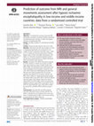 Research paper thumbnail of Prediction of outcome from MRI and general movements assessment after hypoxic-ischaemic encephalopathy in low-income and middle-income countries: data from a randomised controlled trial