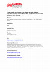 Research paper thumbnail of ‘True Blood’ The Critical Care Story: An audit of blood sampling practice across three adult, paediatric and neonatal intensive care settings