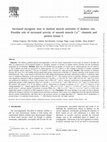 Research paper thumbnail of Increased myogenic tone in skeletal muscle arterioles of diabetic rats. Possible role of increased activity of smooth muscle Ca2+ channels and protein kinase C