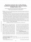 Research paper thumbnail of Hyperhomocysteinemia Alters Cardiac Substrate Metabolism by Impairing Nitric Oxide Bioavailability Through Oxidative Stress