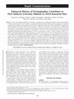 Research paper thumbnail of Enhanced Release of Prostaglandins Contributes to Flow-Induced Arteriolar Dilation in eNOS Knockout Mice