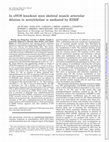 Research paper thumbnail of In eNOS knockout mice skeletal muscle arteriolar dilation to acetylcholine is mediated by EDHF