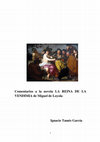 Research paper thumbnail of Comentarios a la novela LA REINA DE LA VENDIMIA de Miguel de Loyola