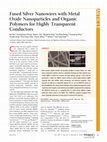 Research paper thumbnail of Fused Silver Nanowires with Metal Oxide Nanoparticles and Organic Polymers for Highly Transparent Conductors