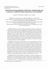 Research paper thumbnail of Interactions between populations of Rhizobium, Methanotrophs and Archaea in two different lowland tropical forest soil communities