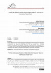 Research paper thumbnail of "Tenemos que animarnos a pensar nuestras propias categorías." Entrevista a la historiadora Claudia Touris