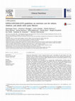 Research paper thumbnail of ESPEN-ESPGHAN-ECFS guidelines on nutrition care for infants, children, and adults with cystic fibrosis