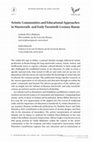 Research paper thumbnail of Artistic Communities and Educational Approaches in Nineteenth- and Early Twentieth-Century Russia