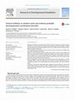 Research paper thumbnail of Arterial stiffness in children with and without probable developmental coordination disorder