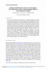 Research paper thumbnail of Staging mental discursive processes and reactions: The construction of direct reported thought (DRT) in conversational storytelling