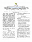 Research paper thumbnail of A Groundwork for Troubleshooting IP Based Booking with Subjection of Multiple User IDs by Blacklisting