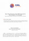 Research paper thumbnail of Space-Time Extension of the MEM Approach for Electromagnetic Neuroimaging