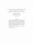 Research paper thumbnail of A Top-Down Approach for MBS, ABS and CDO of ABS: A Consistent Way to Manage Prepayment, Default and Interest Rate Risks