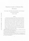 Research paper thumbnail of Estimation of Copulas via Maximum Mean Discrepancy