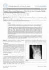 Research paper thumbnail of Xenograft Bone-Guided Regeneration of the Foot in Case of Metastatic Bladder Carcinoma causing Pathological Fracture