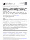 Research paper thumbnail of Persons With a Migration Background Caring for a Family Member With Dementia: Challenges to Shared Care