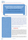 Research paper thumbnail of The requirements of agile pricing policies to build a competitive maritime sector: reflections on the Egyptian ports