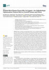 Research paper thumbnail of Platelet-Rich Plasma Power-Mix Gel (ppm)—An Orthobiologic Optimization Protocol Rich in Growth Factors and Fibrin