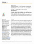 Research paper thumbnail of Climate Change Across Seasons Experiment (CCASE): A new method for simulating future climate in seasonally snow-covered ecosystems