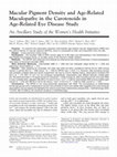 Research paper thumbnail of Macular Pigment Density and Age-Related Maculopathy in the Carotenoids in Age-Related Eye Disease Study