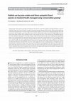 Research paper thumbnail of Habitat use by grass snakes and three sympatric lizardspecies on lowland heath managed using ‘conservation grazing’