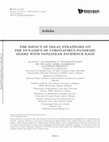 Research paper thumbnail of The Impact of Delay Strategies on the Dynamics of Coronavirus Pandemic Model with Nonlinear Incidence Rate