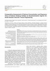 Research paper thumbnail of Comparative Assessment of Various Concentration and Exposure Time of Sodium Dodecyl Sulfate as Decellularization Agents for Small-Vessels Vascular Tissue Engineering