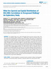 Research paper thumbnail of What Are Spectral and Spatial Distributions of EEG-EMG Correlations in Overground Walking? An Exploratory Study