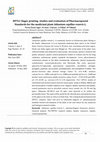 Research paper thumbnail of HPTLC finger printing studies and evaluation of Pharmacopoeial Standards for the medicinal plant Adiantum capillus-veneris L