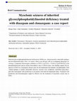 Research paper thumbnail of Myoclonic seizures of inherited glycosylphosphatidylinositol deficiency treated with diazepam and clonazepam: a case report