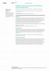 Research paper thumbnail of Pediatric Cutaneous Mastocytosis With Motor and Intellectual Delay