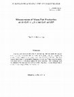 Research paper thumbnail of Measurement of muon-pair production at at LEP