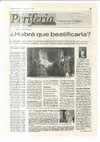 Research paper thumbnail of ¿Habrá que beatificarla?